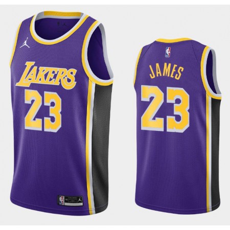 Maillot Basket Los Angeles Lakers LeBron James 23 2020-21 Jordan Brand Statement Edition Swingman - Homme